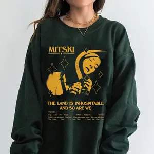 The land is inhospitable Shirt, Mitski Album Shirt Aesthetic inspired Shirt, the land is inhospitable sweatshirt