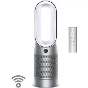 Dyson Purifier Hot+Cool HP07 Air Purifier, Heater, and Fan - White/Silver, Large