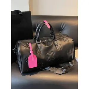 Fashionable and Versatile Travel Bag, Simple Large Capacity Travel Bag, Lightweight Sports Fitness Bag for Short Business Trips, Travel