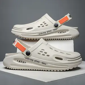 Men'S Thick-Soled with Holes 2026 Men's Indoor, Home, Outdoor, and Beach Sandals