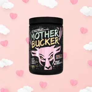 Bucked Up Mother Bucker Pre-Workout [20 Servings] - Intense Muscle Supplement with Beta-Alanine & Caffeine for Elite Athletes