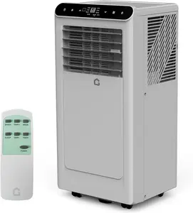 Portable AC Unit 10000 BTU,Efficient Portable Air Conditioner with Cooling,Dehumidifier & Fan Functions,Ideal for Office and Bedroom up to 450 Sq.Ft,Grey & Black