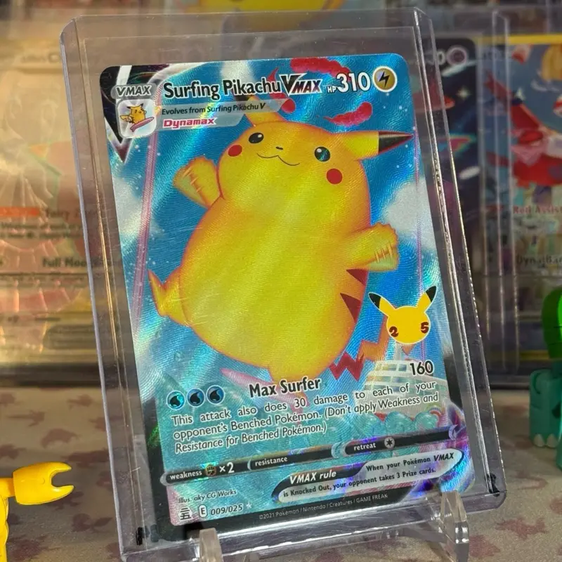 rare mewtwo pokemon card Pikachu VMAX Lost Origin TG17/TG30 PSA 10 – TBC Games main image 0