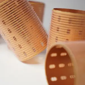 Pack of 6 Metal Velcro Hair Rollers