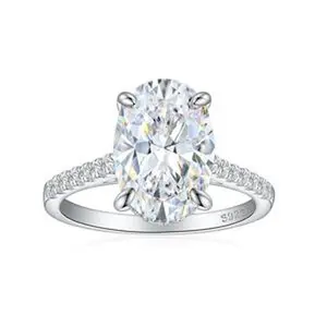 【#Z534】(Dawson)5CT Lab Made Gemstone Fashion jewelry Ring