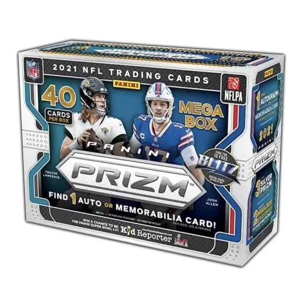 Panini 2021 NFL Prizm Football Mega Box -  PINK PRIZM