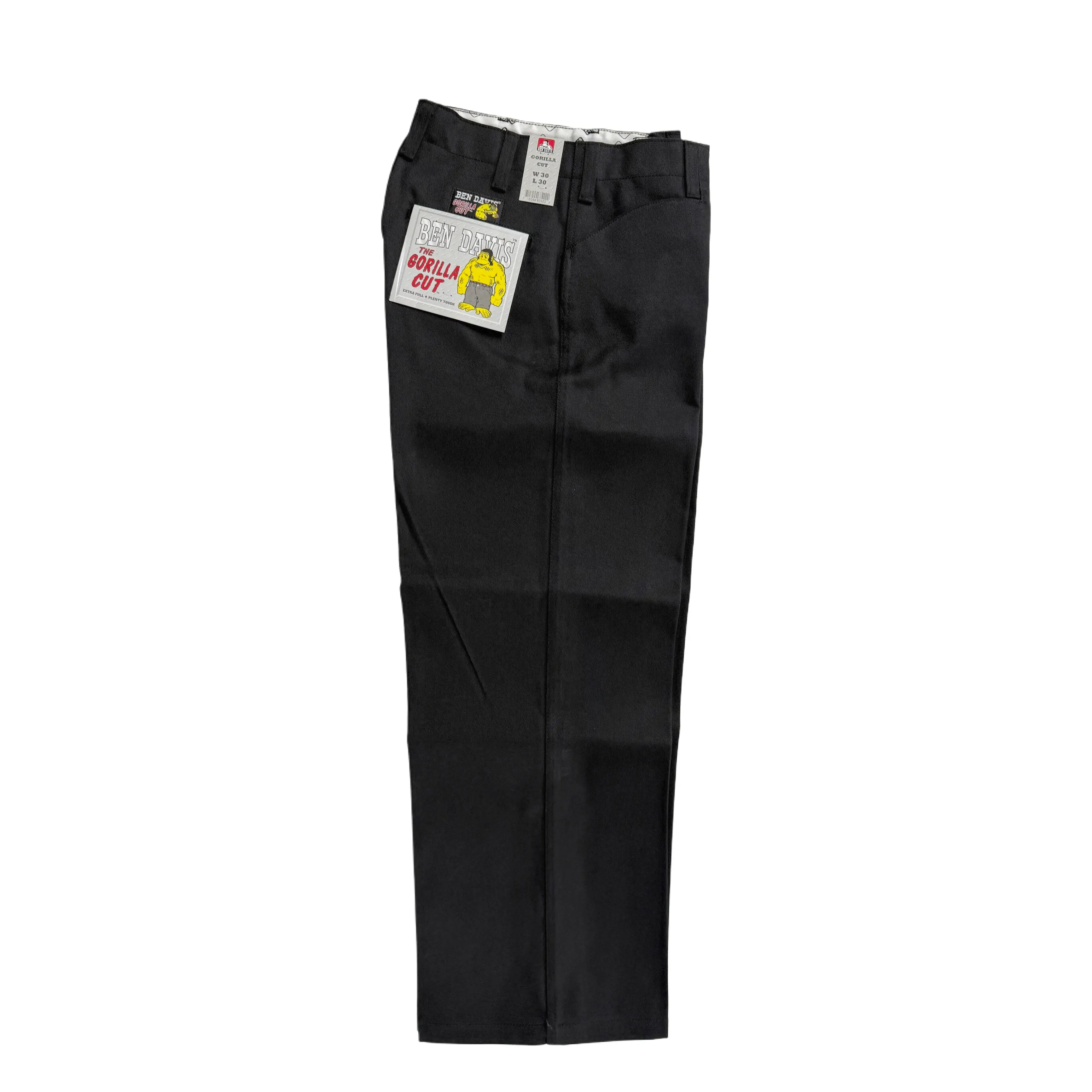 BENDAVIS 90's〜00s GORILLA BK BEN DAVIS Gorilla Cut Pants - BENDAVIS Mid Waist, Plain Cotton