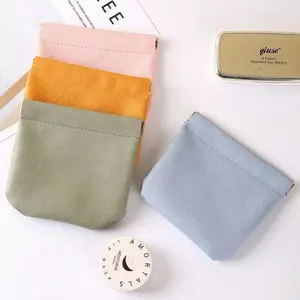 3PCS Portable Jewelry & Cosmetics Storage Bag for Small Items Lipstick Makeup Organize Your Essentials