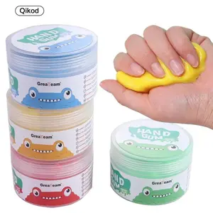 Soft Clay Hand Putty Squiz Toys Soft Stretchy 4pcs/set Finger Training Putty Non-Sticky Putty Set Developmental Toys