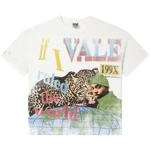 Vale Forever Da Ruler Tee White,Retro Graphic Tee