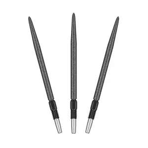 Target Darts Swiss Point SLK Luke Littler Dart Points (3 Pack Set of Tips) 35MM/42MM – Gold/Silver/Black | Rough Textured Dart Points, Replacement Steel Dart Tips, Professional Dart Accessories