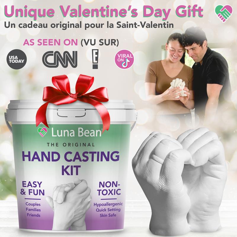 Luna Bean Original Casting Kit – Perfect Gift and Activity for Couples, Families, & Friends