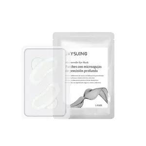 JAYSUING Microneedle Eye Mask Niacinamide Hyaluronic Acid Nourishing Dark Circle Reducing Firming Under Eye Mask
