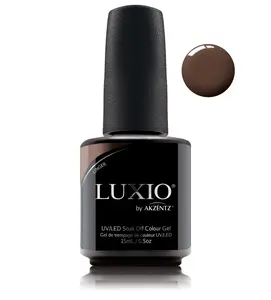 Luxio Linger Brown gel nail polish