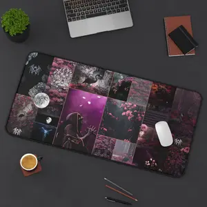 Sleep Token Mousepad | Band Merch Mouse Pad | Dark Aesthetic Desk Accessory | Music Fan Gaming Setup | PC Desk Essentials | Atmospheric Decor | Gift Under $30
