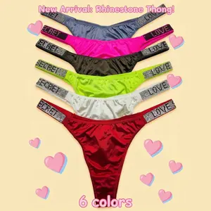 Women's Thong Underwear No-Show Cotton Bikini Panties 5-Pack, Soft Breathable for Daily Wear.Women's Lace Thong Underwear, Sexy Low-Rise Stretch Lingerie for Women S-XL.