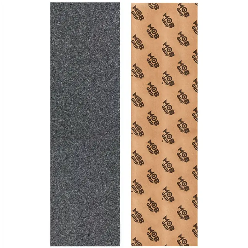 9" Perforated Skateboard Griptape - Single Sheet, High-Strength Perforated Backing, Exclusive Silicon-Carbide Grit, Super Sticky Adhesive, Waterproof, No Bubbles, Tear-Resistant, Heat/Cold Hold, All Seasons for Skateboarding