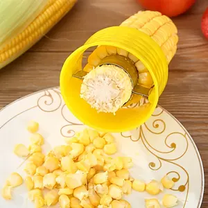 Corn husker, peeler, corn cob cutter, thresher, corn husker, fruit and vegetable tools, cooking tools, kitchen accessories, corn cob remover, suitable for 11 festivals