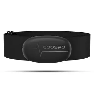 COOSPO H6 Heart Rate Monitor Chest Strap Bluetooth 4.0 ANT+ IP67 Chest Heart Rate Sensor for Peloton Polar DDP Yoga Map My Ride Garmin Sports Watches Wearable Wireless