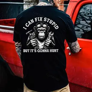I Can Fix Stupid But It's Gonna Hurt Printed Men's T-shirt