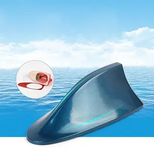 Universal Shark Fin Car Antenna Cover – Decorative Roof Antenna Replacement, Signal Enhancement Style Cover, Waterproof Car Roof Accessory for Sedan SUV Truck