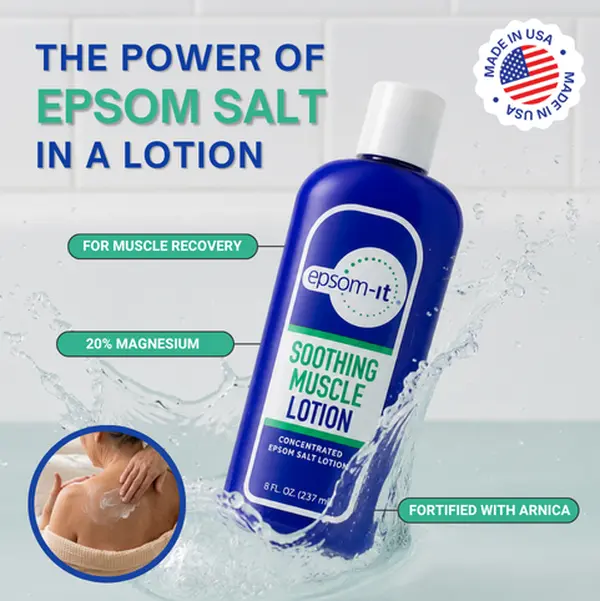 Soothing Muscle Lotion Bottle Soothing Muscle Lotion Bottle