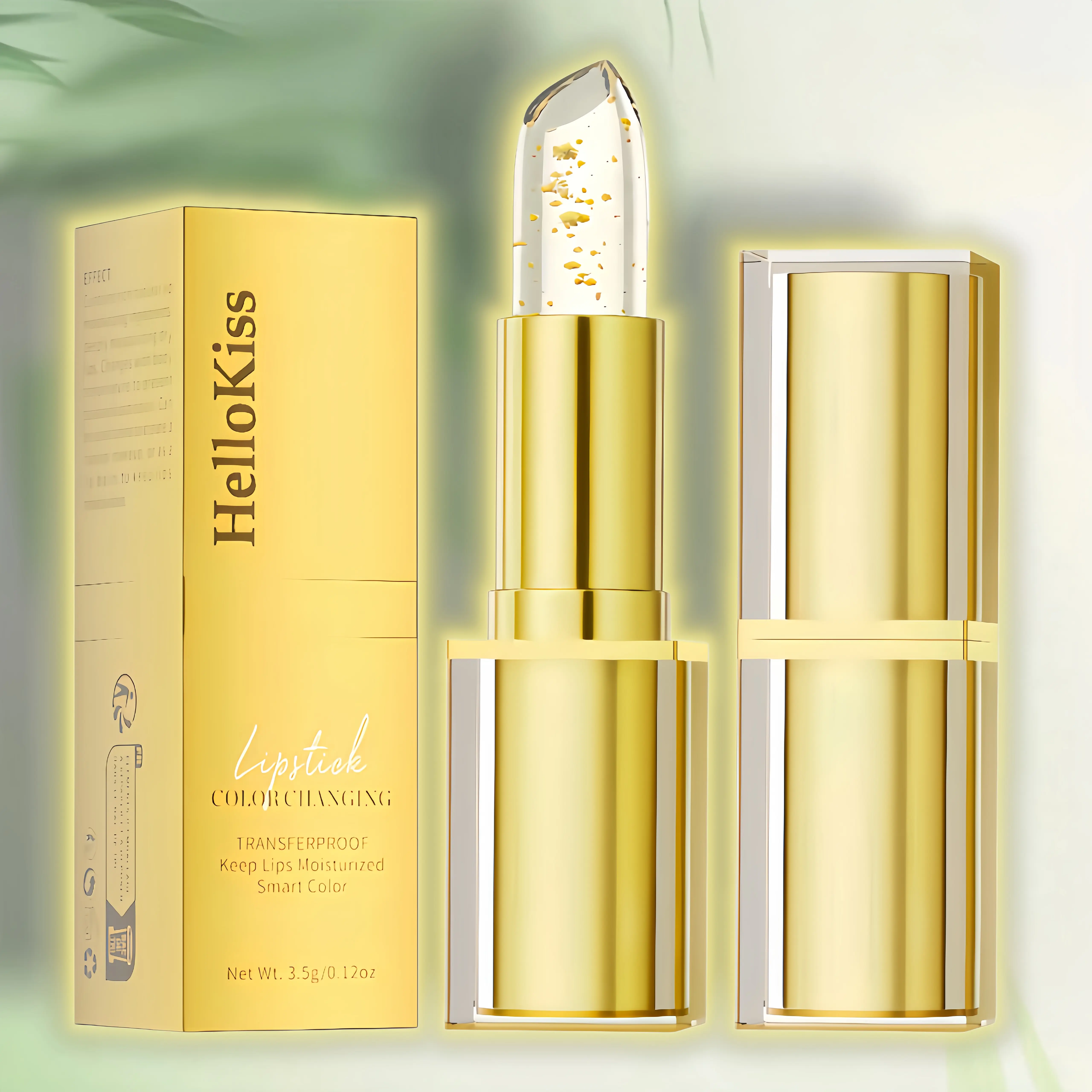 Color-Changing Lipstick, Lightweight Cosmetic, Moisturizing Hydrating Formula for Sensitive Lips, Beauty-Enhancing Lip Product