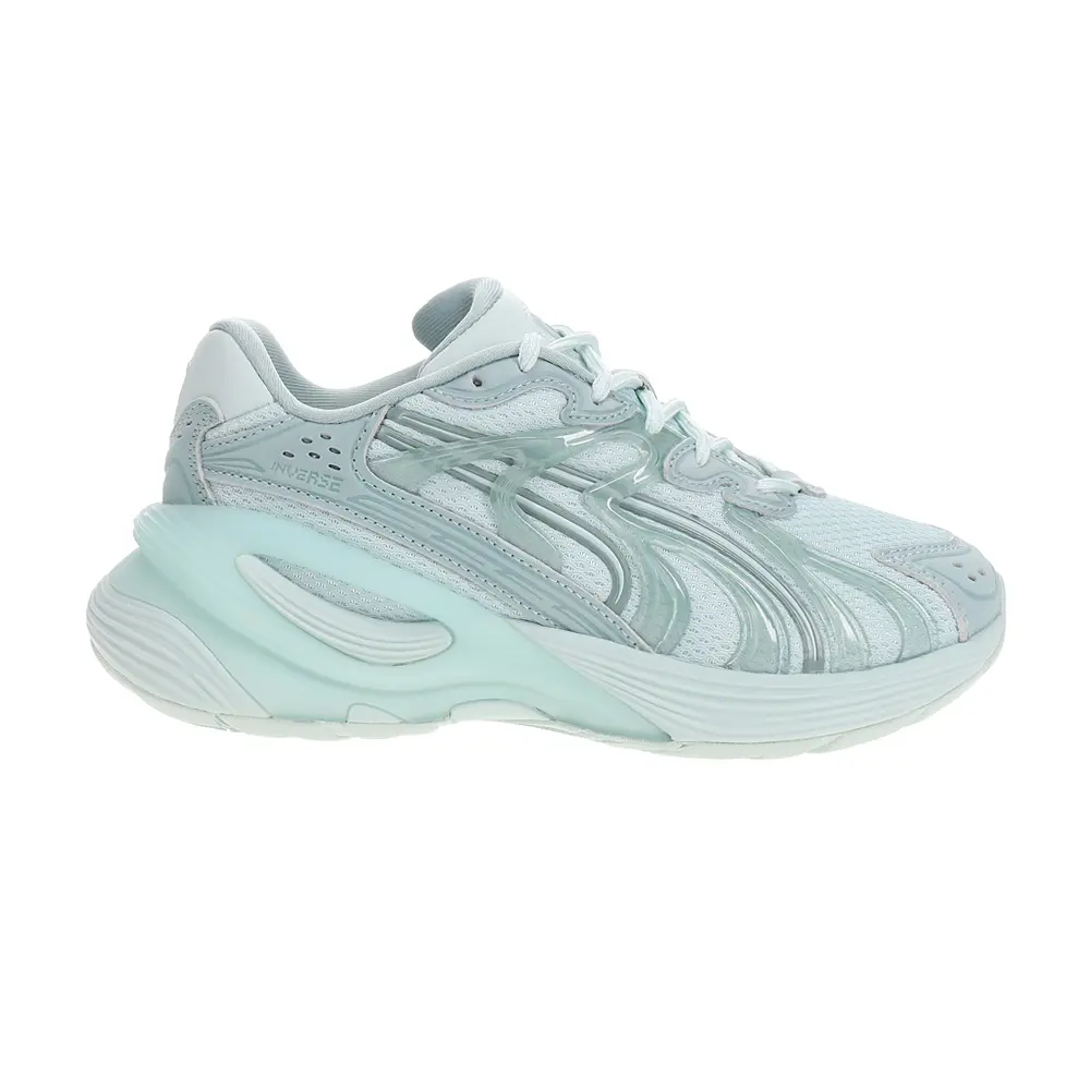 PUMA Womens Inverse Premium Lace Up Sneakers Shoes Casual - Blue, Green PUMA Womens Inverse Premium Lace Up Sneakers Shoes Casual - Blue, Green