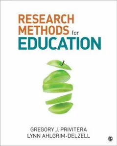 USED-Research Methods for Education by Privitera, Gregory J. (Paperback)