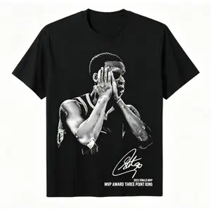 Stephen Curry 2022 Finals MVP Three Point King Basketball T-Shirt, 100% Cotton Vintage Sports Graphic Tee