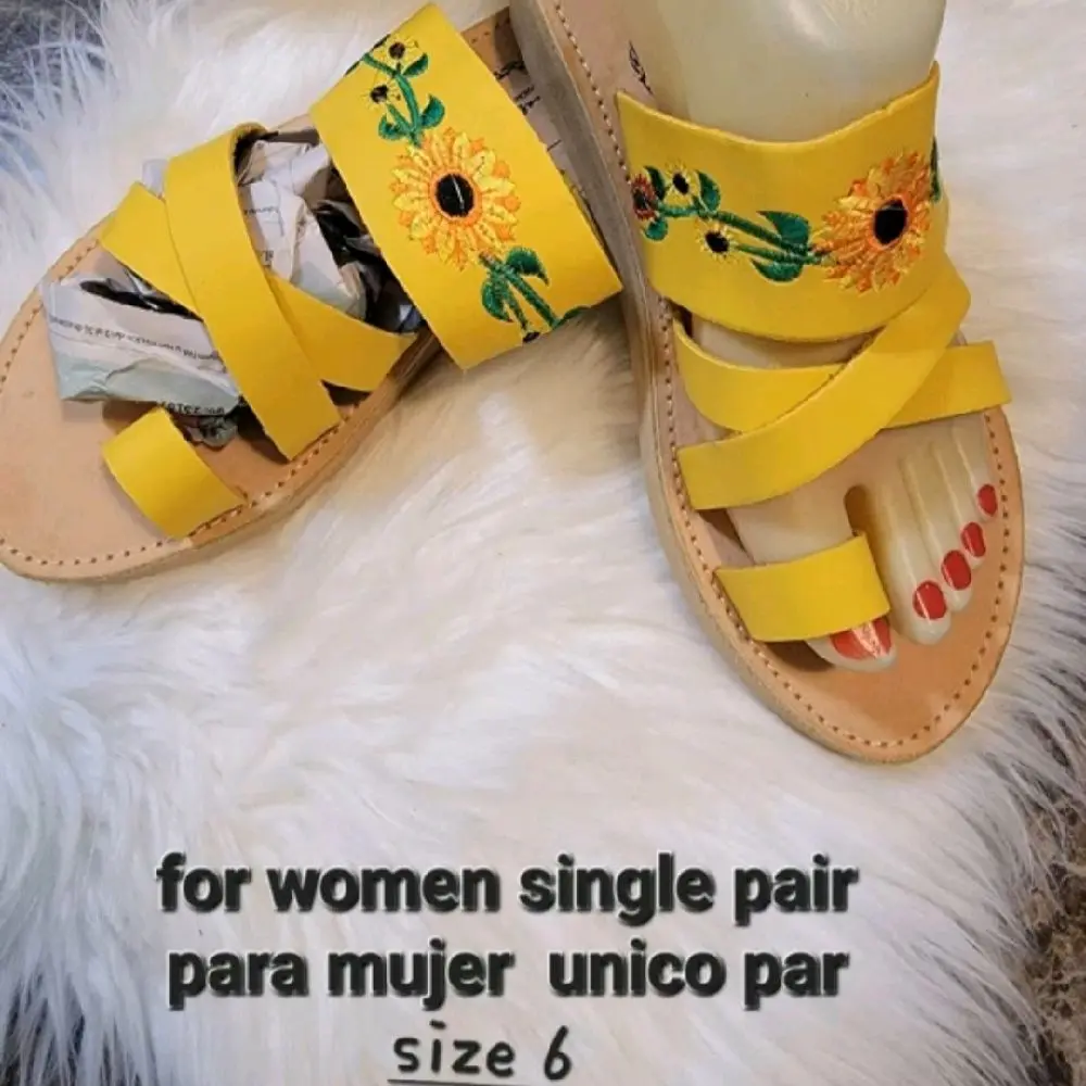 unico par de huaraches para mujer,Unique pair of Huaraches for women