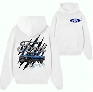 Ford Raptor Truck Hoodie, "Ford Raptor" Graphic Sweatshirt for Truck Lovers, Off-Road Enthusiast Apparel for Men, Cool Graphic Hoodie for Truck Shows and Daily Wear
