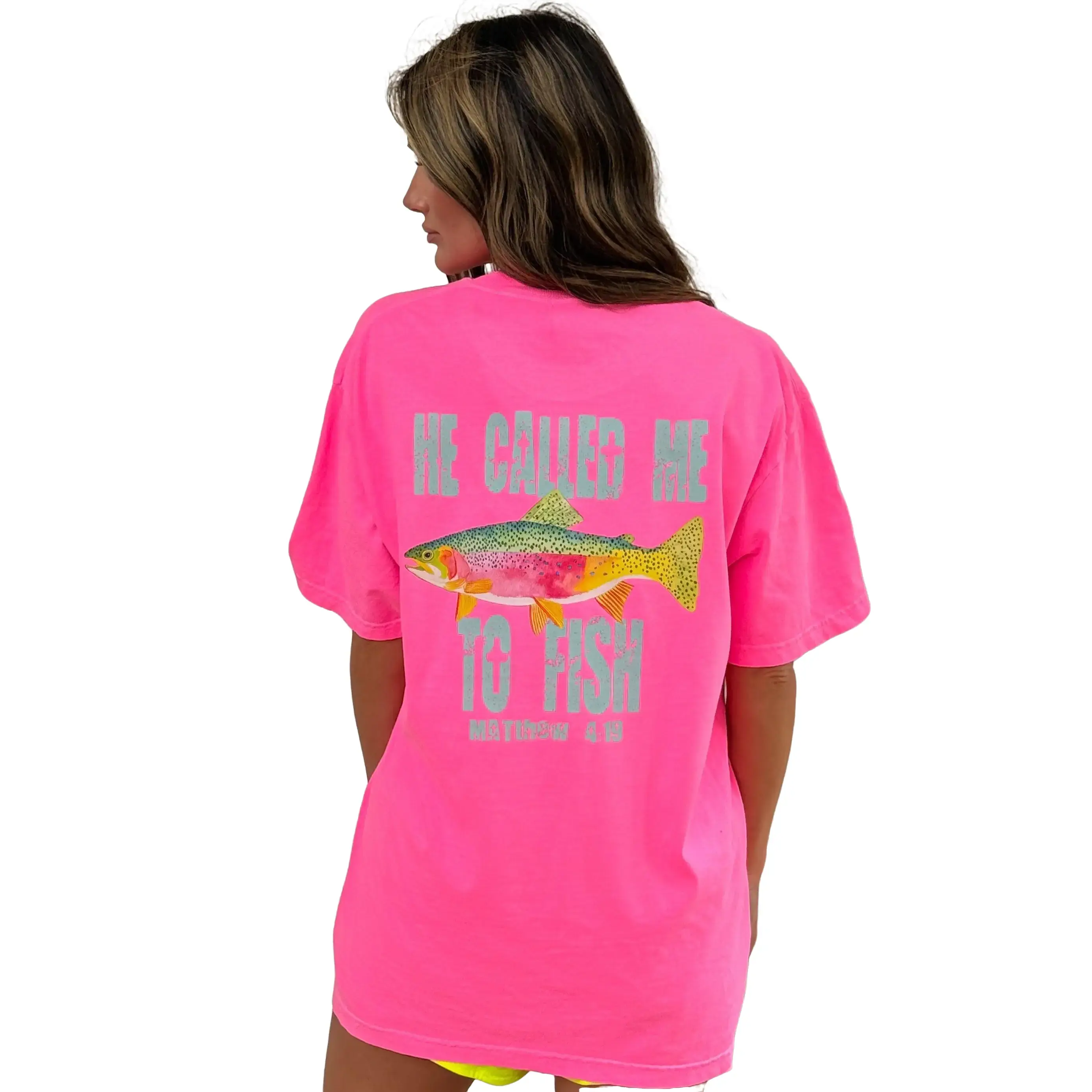 He called me to fish, religious, faith, trendy, summer, fishing T-shirt He called me to fish, religious, faith, trendy, summer, fishing T-shirt