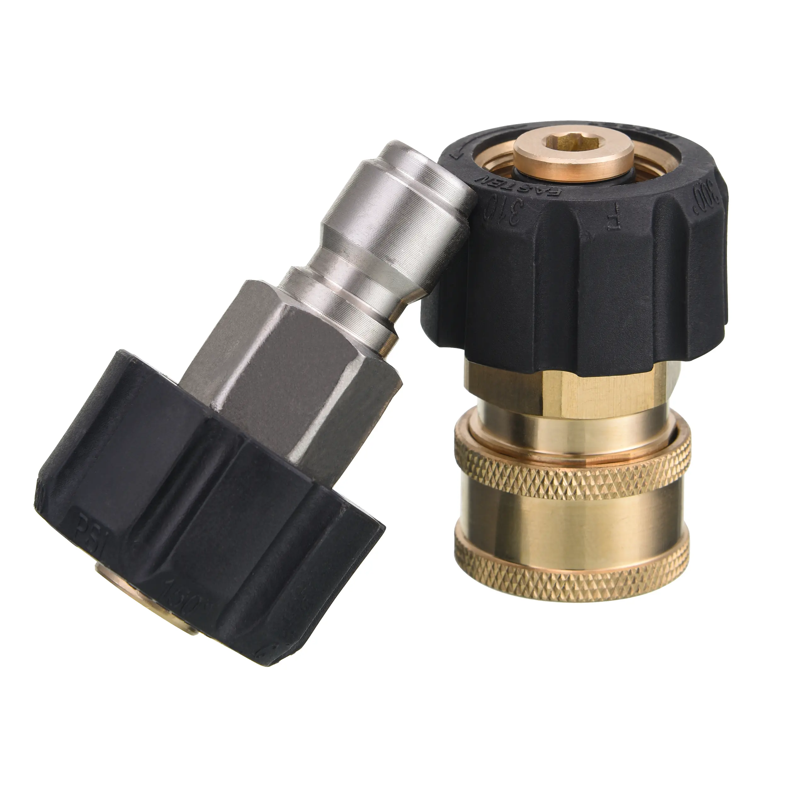 JOEJET Pressure Washer Couplers, M22 14mm to 3/8" Quick Connect Adapter for High Pressure Washer Hose, High Pressure Hose, DealsForYouDays