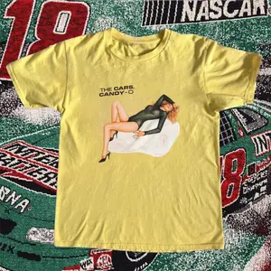 The Cars Candy-O Cotton Graphic T-Shirt, Rock Tee, Music Tee, Unisex Vintage Graphic Tees Gothic Grunge Y2k Emo Scene Amity Affliction Style Clothes Men Women Streetwear Summer