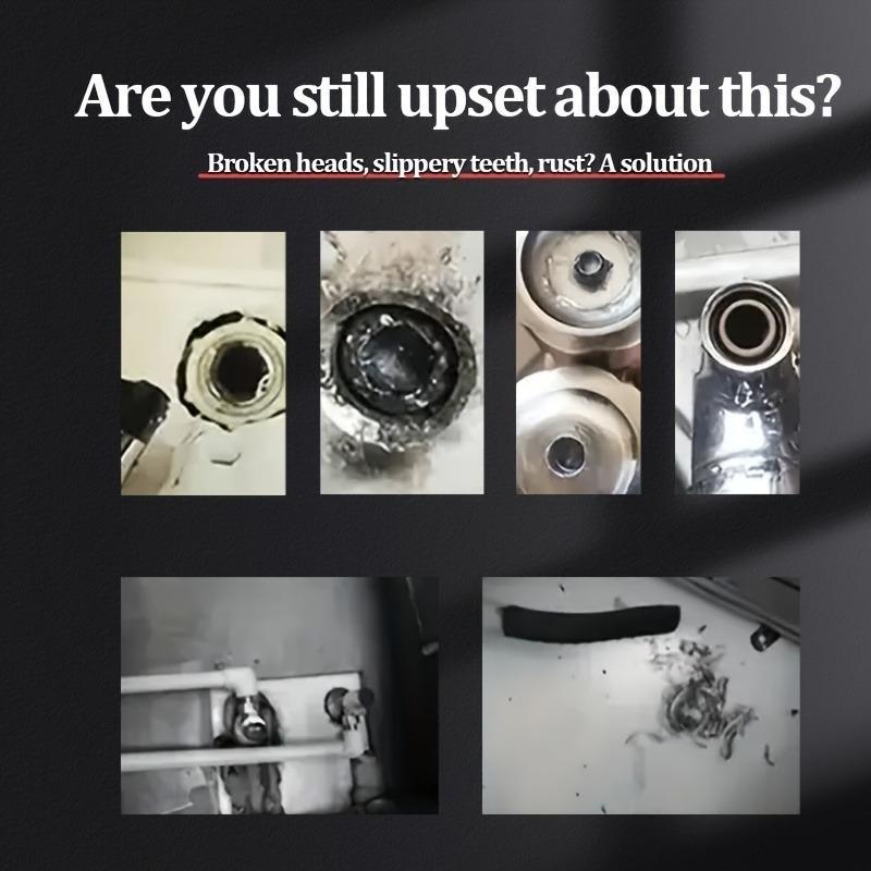 Stripped Pipe Thread Extractor Set For Damaged Pipe Thread Remover And Extractor Easy Out Bolt Extractor KitBroken Allen Screw Removal Toolbroken water pipe extractor Best DiyGifts For Men Screw Extractor