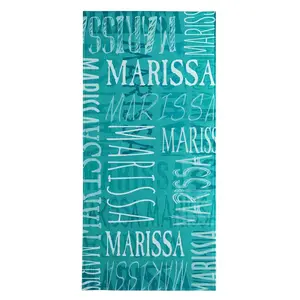 Personalized Signature Style Beach Towel-Customized Towel-For the Beach Lover-For the Pool Lover v1 Available in 2 Sizes