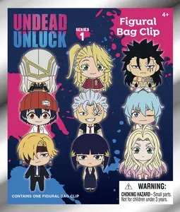 Undead Unluck 3D Foam Bag Clip