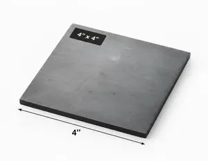 4" x 4" Steel Shim Plates - Variety Pack – 36 Piece - A36 Hot Rolled Metal Plate - 1/8” & 1/4” Welding Practice Coupon Kit