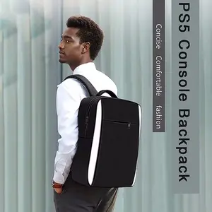 For Sony PS5 / Slim Backpack Play Station Playstation PS 5 Bag Video Game Console Controller Disc Men Women Accessories Travel Organizer Bolsas Male Female Consola Large Storage