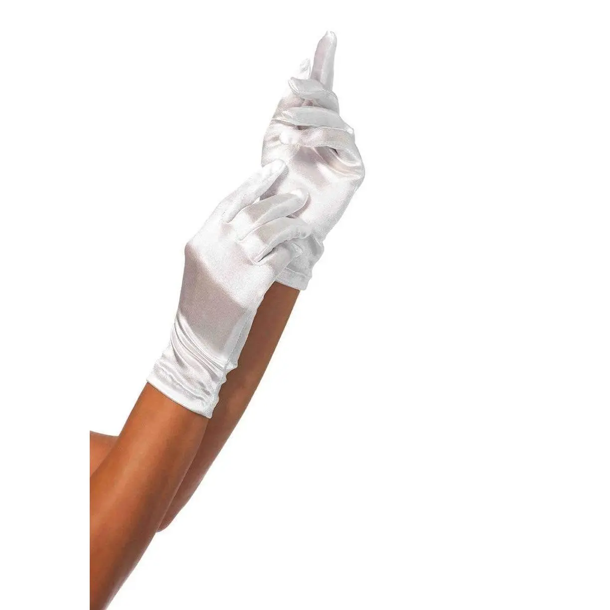 1920s Style Women's Teens' Satin Wrist-Length Costume Gloves, Polyester Fashion Accessory