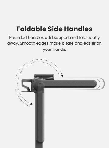 WalkingPad  MX10 Vertical Fold Treadmill | Upright Storage & 6.5MPH