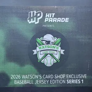 (Dome) Hit Parade Jersey Watson's Card Shop Exclusive Authentic Baseball Jersey Box. (No customs. See description for more details.)