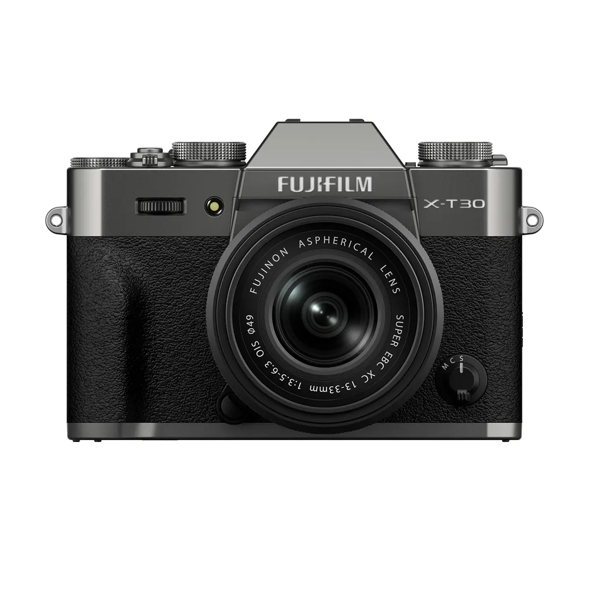Fujifilm X-T30 III Digital Camera Compact 26.1MP AI AF for Travel & Daily Photography, 6.2K Video Recording, with XC 13-33mm OIS Lens Kit, Long Battery Life, Charcoal Silver