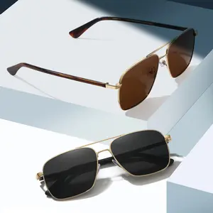 GMKATEYE Unisex Full Rim PC Alloy Frame HD Polarised Lens Sunglasses, 100% UV400 Protection, Durable for Driving & Daily Travel