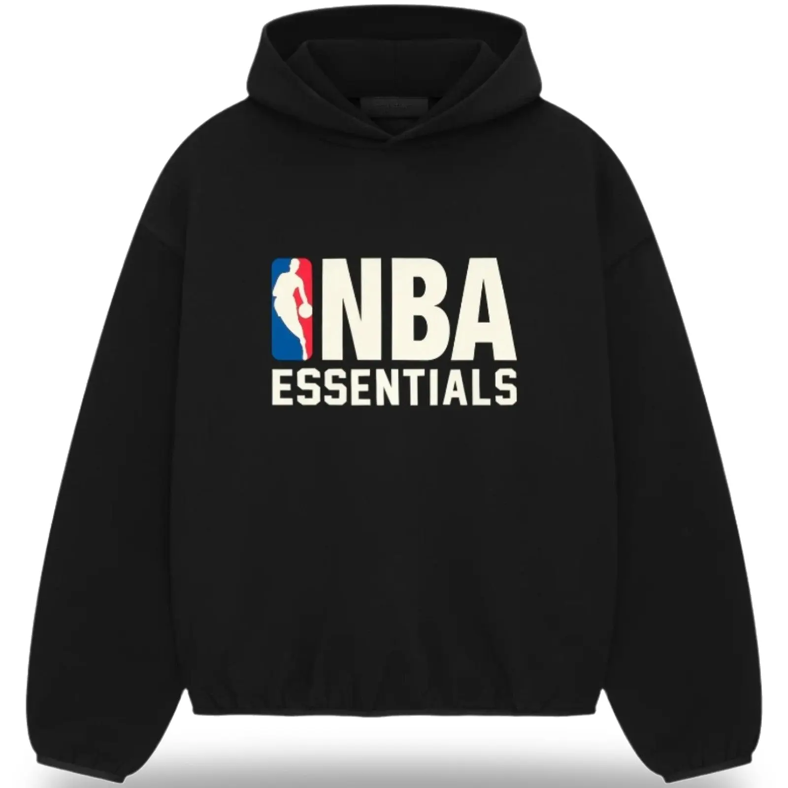 Fear of God Essentials NBA Hoodie Black