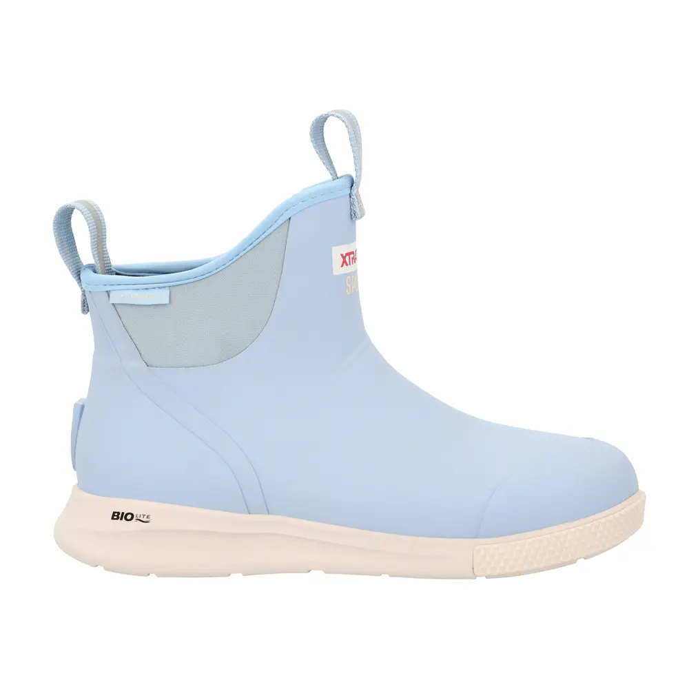 Xtratuf Womens Sport Ankle Deck Rain Casual Boots Ankle - Blue Xtratuf Womens Sport Ankle Deck Rain Casual Boots Ankle - Blue