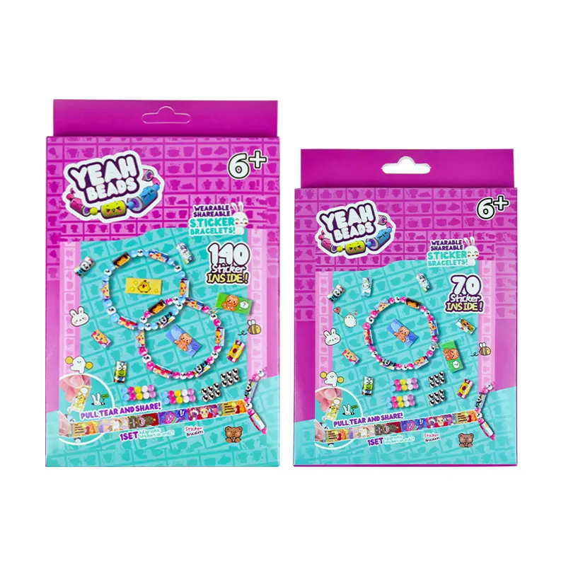 Sticker Bracelets for Children Creative Sticker Bracelets Fun Parent-Child DIY Sticker Bracelets Colorful