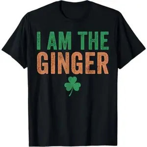 Dibs on The Ginger I Am The Ginger Funny St Patricks Day T-Shirt