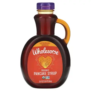 Wholesome Sweeteners Organic Pancake Syrup, 20 fl oz (591 ml)